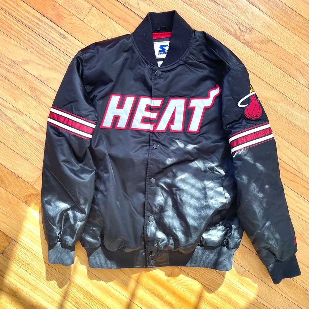 MIAMI HEAT Satin Jacket by STARTER